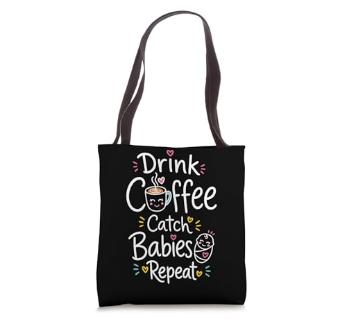 Midwife Labor Delivery Night Shift Birth Doula Tote Bag