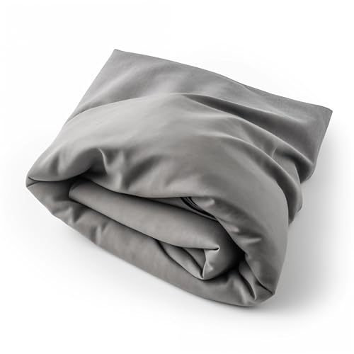 QUEEN ROSE 65in Pregnancy Body Pillow Cover, U Shaped Pillowcase, Grey - color: Grey, size: 65 Inch