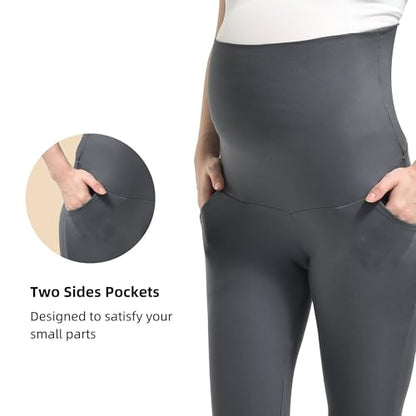 Stanpetix Maternity Joggers for Women Pregnancy Sweatpants - color: Grey, size: Small