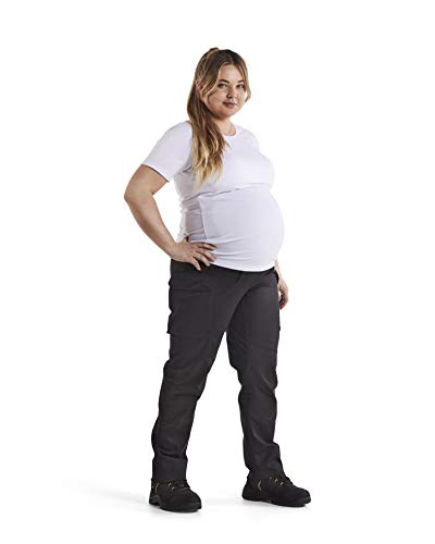 Blaklader Womens 7101 Maternity Service with Stretch Black Pant - size: X-Large