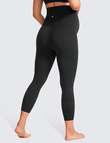 CRZ YOGA Maternity Capris Leggings 23" - color: Black, size: X-Large