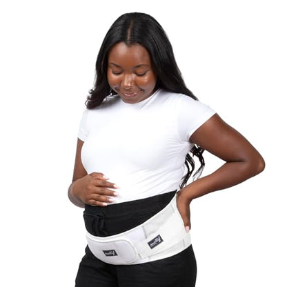 Motif Medical Pregnancy Back Brace (Small, White) - size: Small