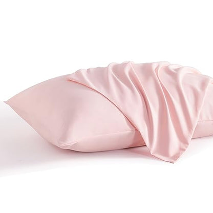 NTBAY Toddler Microfiber Pillowcases, Set of 2, Blush Pink - color: Blush Pink, size: Toddler (14"x20")