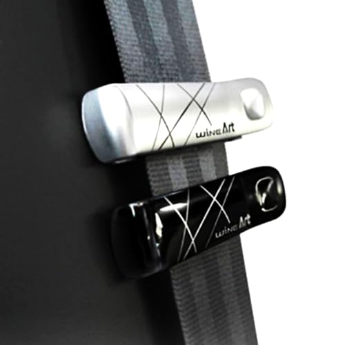 Clip-On Comfort, Vehicle Accessory for Strap Pressure Relief, Adjustable Fit Pad for Daily and Long Riding, Lightweight, Non-Slip_Silver (2pcs)