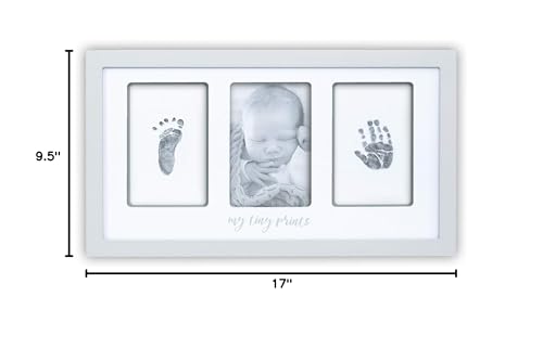 Felt Like Sharing My Tiny Prints Baby Handprint & Footprint Kit (Gray) - color: Gray