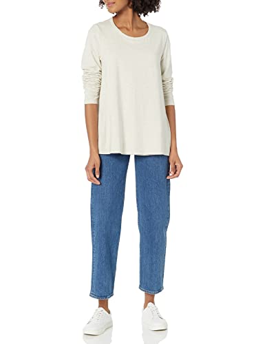 Amazon Essentials Women's Nursing T-Shirt for Breastfeeding, Maternity Clothes - color: Oatmeal Heather, size: XX-Large