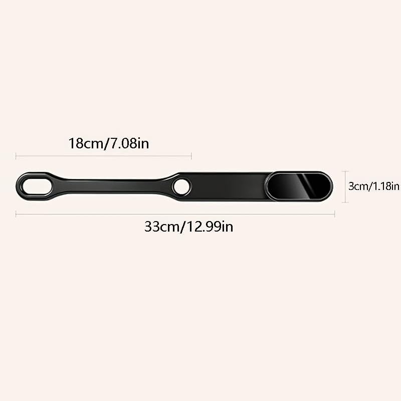 MAXDOOL 2PCS Car Seat Belt Guides Convenient - color: Black
