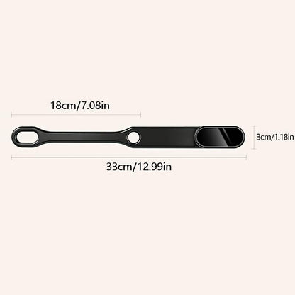 MAXDOOL 2PCS Car Seat Belt Guides Convenient - color: Black