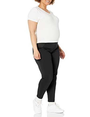 Amazon Essentials Women's Stretchy Maternity Knit Jegging, Under Belly - color: Black, size: Medium