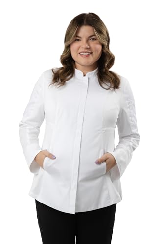 Chef Works Women's Essential Maternity Chef Coat - size: Large