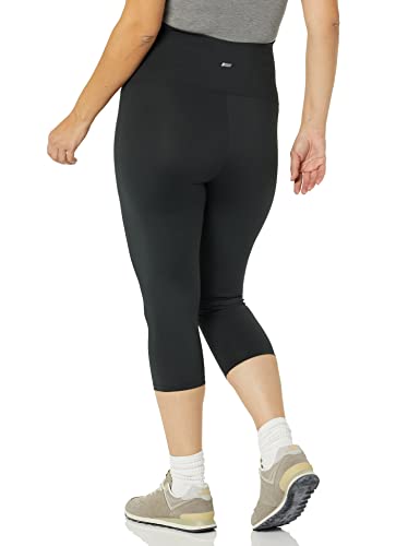 Amazon Essentials Women's Active Sculpt Over The Belly High Waist Stretchy Pregnancy Workout Crop Maternity Leggings - size: Medium