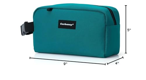 Cerbonny Freezable Snack Bag,Built-In Ice Pack,Mini Cooler Bag - color: blue-1