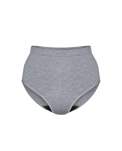 High Rise Leakproof Cotton by Knix - color: Pepper, size: Small