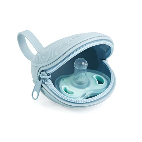 PandaEar Baby Food Freezer Tray with Lids & Pacifier Holder Holder Case
