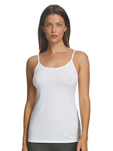 Felina Modal Stretch Camisole for Women, Modal, Cotton Cami - color: Black Warm Neutral White, size: Small