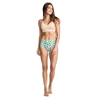 Jockey Women's Underwear 100% Cotton Elance Brief - 3 Pack - color: Botanical Sage, size: 10 Plus