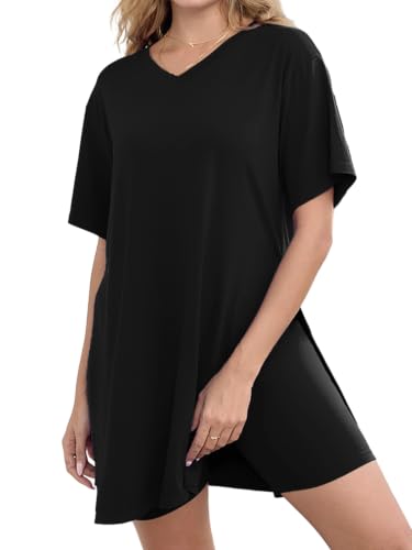Plus Size Women 2 Piece Outfits Shorts Sets with Pockets - color: Black, size: Small