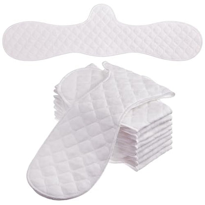 Boyiee 9 Pcs Bra Liners for Sweat - color: White, size: X-Large