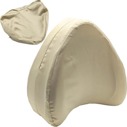 Satin Knee Pillowcase for Contour Legacy Knee Pillow (Champagne) - color: Champagne