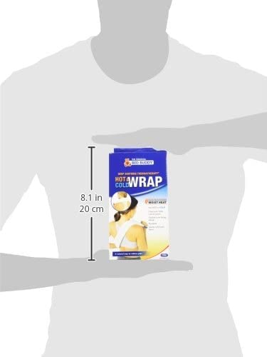 Carex Bed Buddy Heat Pad And Cooling Neck Wrap - Microwave Heating Pad For Sore Muscles - Cold Wrap Pack For Aches and Pain - size: Neck