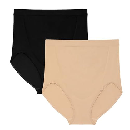 Motherhood Maternity Womens Over-the-Bump Maternity Panty, 2-Pack (S-2X) - size: Large
