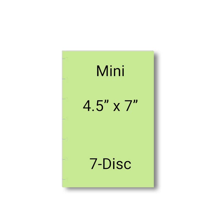 Contact List Inserts for the Mini Happy Planner, Fits 7-Disc Notebook, Planner Contact Information, Pre-punched Happy Planner Inserts, Pre-punched Contact Information