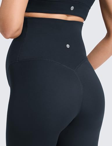 CRZ YOGA Maternity No Front Seam Legging 25" - color: True Navy, size: Medium