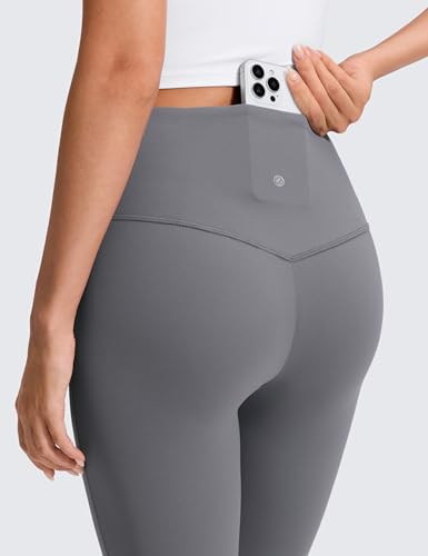 CRZ YOGA Butterluxe Flare Leggings 29"/30.5"/32"/33.5" - color: Solar Grey, size: X-Large
