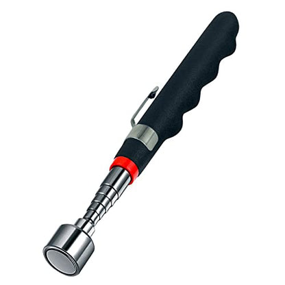 Heavy Magnetic Pick-up Tool 20 lbs for Pick up.Telescoping Pick Up Tool for Small Metal Tools Extends from 7 to 30 in,Useful for Hard-to-Reach Picking Tool - style: Small head-magnet