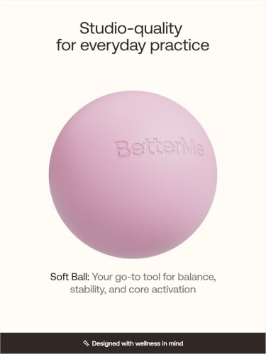 BetterMe Soft Pilates Ball - color: Raspberry Pink