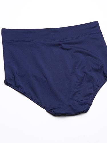 Warner's womens Blissful Benefits Breathable Moisture-wicking Microfiber Brief Rs4963w - color: Lavender Macaron/White/Navy Ink, size: Medium