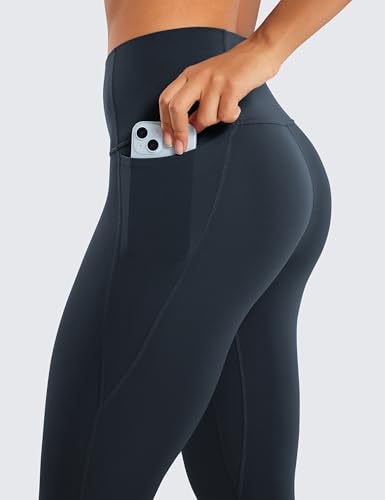 CRZ YOGA Butterluxe Capris Pockets 21" - color: True Navy, size: X-Small