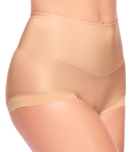 Ilusion Womens Light Tummy Control Brief 7176 - color: Nude, size: Large