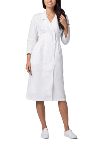 Adar Universal Scrub Dress for Women - Fitted Midriff Dress - size: 6