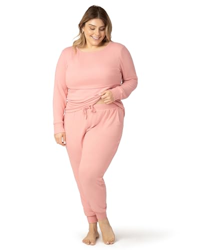 Kindred Bravely Zoe Nursing Pajama & Lounge Set, Postpartum Pajamas - size: Small