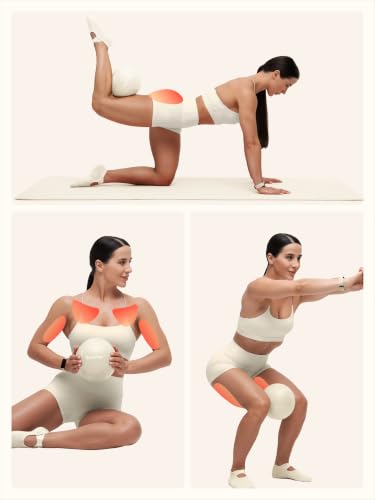 BetterMe Soft Pilates Ball - color: Ivory