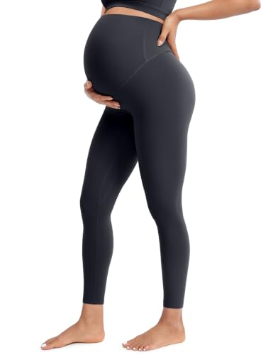 POSHDIVAH Creamluxe Maternity Leggings 25"/28" - color: Deep Navy, size: XX-Large