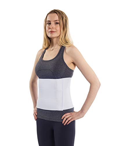 NYOrtho Postpartum Belly Binder, Abdominal Binder for Women, C-Section Recovery, Tummy Tuck Support, Belly Wrap for Postpartum, Swelling & Healing - Breathable, Latex-Free - X-Large 75"-90" - color: 3 Panel - 9" High, size: 75-90 Inch (Pack of 1)