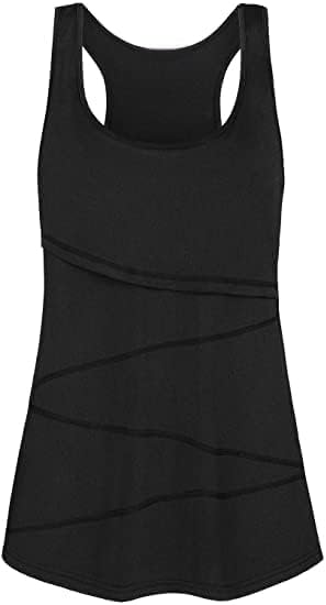 Joymom Maternity Summer Cool Sleeveless Nursing Tank Tops Breastfeeding Shirts - color: 33 Black, size: Large