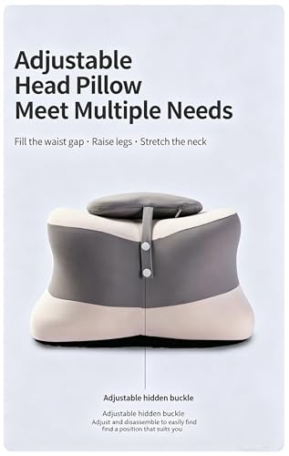 Intimacy Positioning Wedge for Couples – Memory Foam Hip Lift Cushion - color: Dark Gray