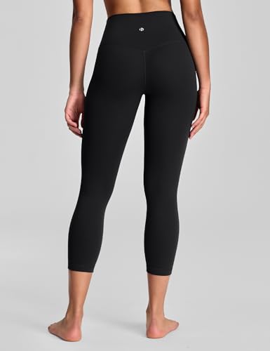 HeyNuts Yoga Pro Leggings 21" - color: Black, size: Large