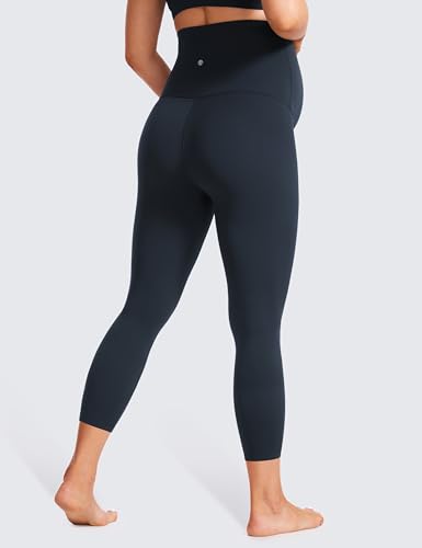 CRZ YOGA Maternity Capris Leggings 23" - color: True Navy, size: X-Large