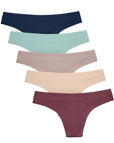 Kindred Bravely Maternity Thong Underwear, Pregnancy to Postpartum, 5 Pack - size: X-Small-Small