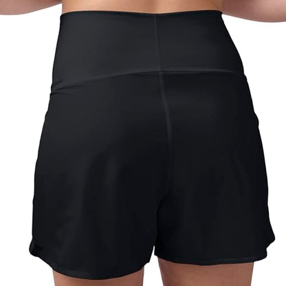 Ingrid & Isabel Everyday Active Maternity Shorts - color: Black, size: Medium