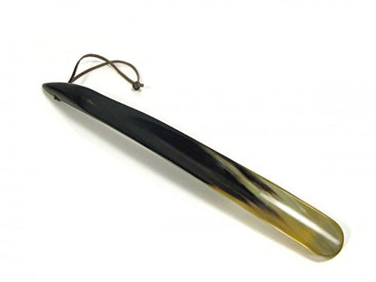 5MOONSUN5 Shoe Horn, Real Horn Handmade, Long Handle, 22'' - size: 23'' horn