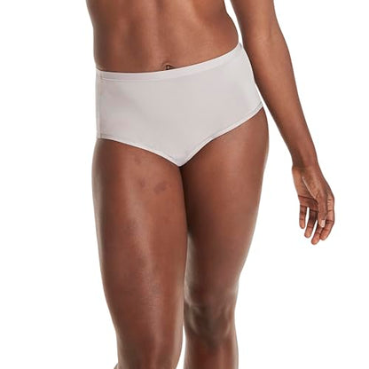 Hanes Women's Comfort, Period Underwear Pack, Light Leaks Period Panties, Light Protection Underwear, 3-Pack - size: 6
