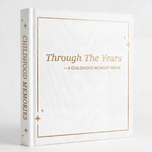 Crtiin Beige Childhood Memory Book Pregnancy Journal for First Time Mom - color: Beige