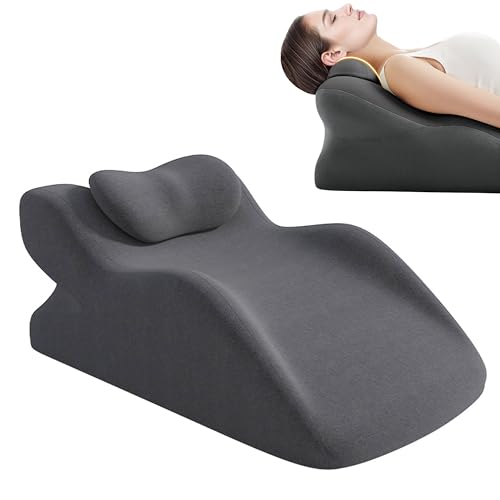 Wedge Pillow For Acid Reflux Relief,Bed Wedge Pillow for Sleeping - color: Black