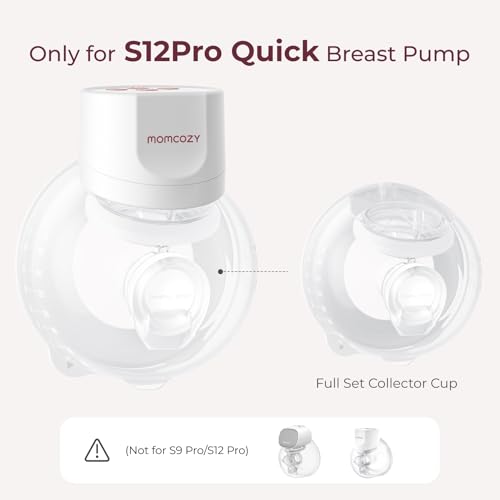 Momcozy S12 Pro Quick Replacement Accessories, Full Set Collector 210ml 1PC - size: All Set Parts (Only for S12ProQuick)