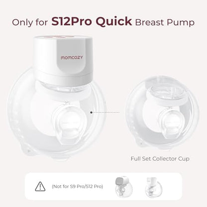 Momcozy S12 Pro Quick Replacement Accessories, Full Set Collector 210ml 1PC - size: All Set Parts (Only for S12ProQuick)